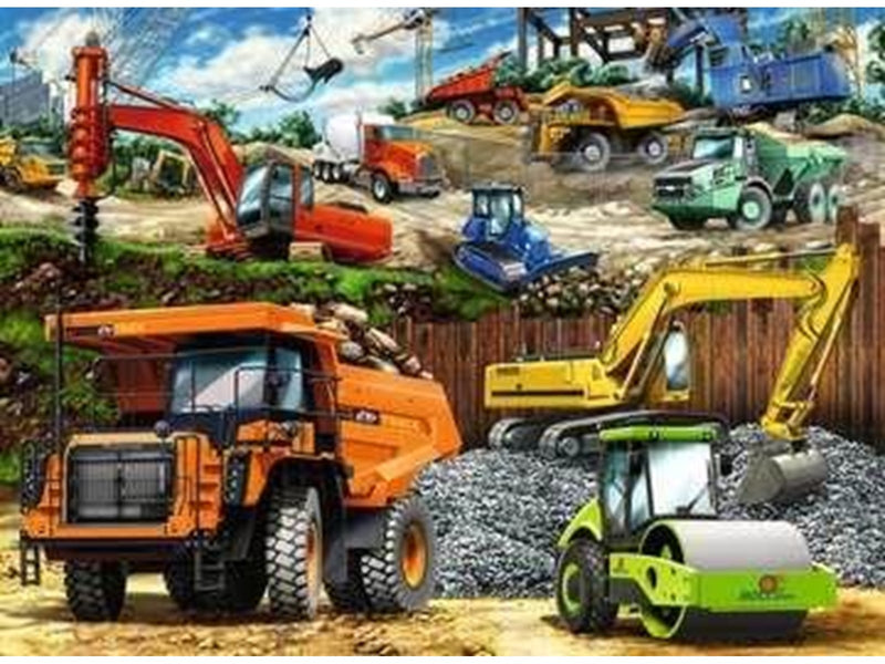 Ravensburger Construction Vehicles 100p