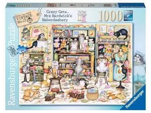 Ravensburger Crazy Cats Haberdashery 1000p