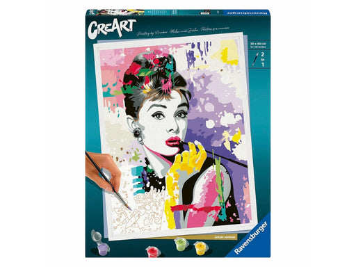 Ravensburger CreArt Paint by Numbers - Audrey Hepburn