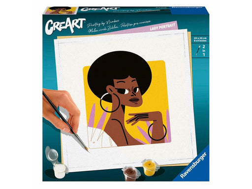 Ravensburger CreArt Paint by Numbers - Female Portrait