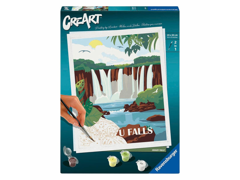 Ravensburger CreArt Paint by Numbers - Iguazu Falls
