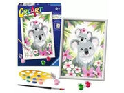 Ravensburger CreArt Paint by Numbers - Koala Cuties
