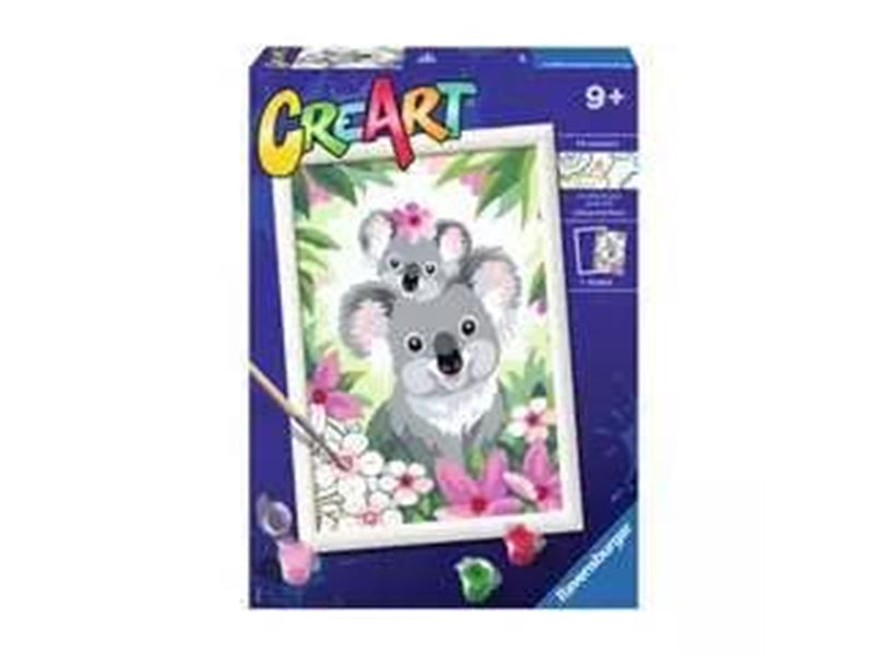 Ravensburger CreArt Paint by Numbers - Koala Cuties