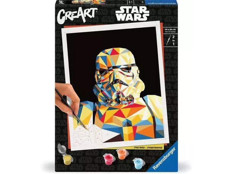 Ravensburger CreArt Paint by Numbers - Star Wars - Stormtrooper
