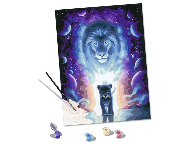 Ravensburger CreArt Painting by Numbers - Lion Jojoesart