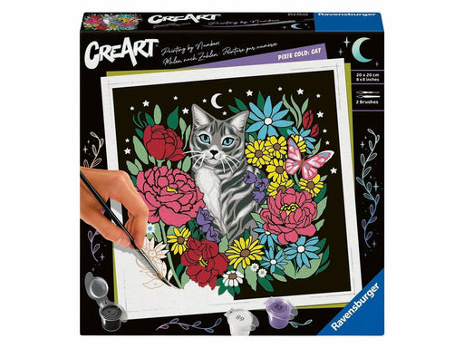 Ravensburger CreArt Pixie Cold Paint by Number - Cat