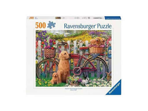 Ravensburger Cute Dogs In The Garden 500p