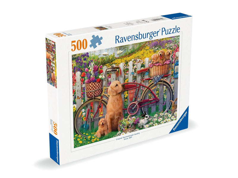 Ravensburger Cute Dogs In The Garden 500p