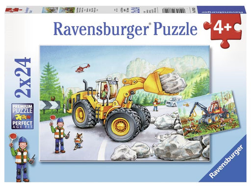 Ravensburger Digger At Work 2x24p