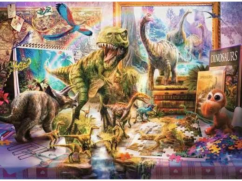 Ravensburger Dinos im Kinderzimmer