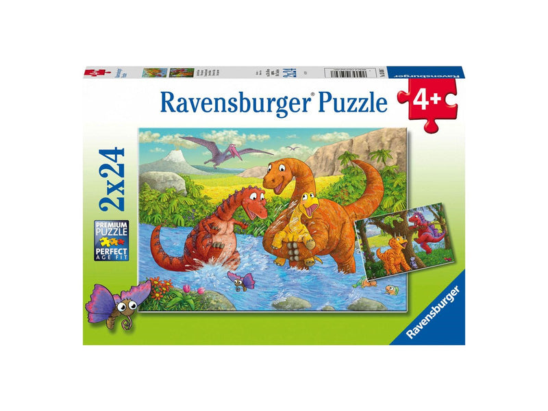 Ravensburger Dinosaurs At Play 2x24p - 4+