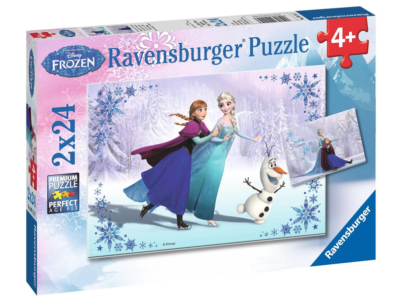 Ravensburger Disney Frozen Puzzle: Sisters forever 2x24pcs