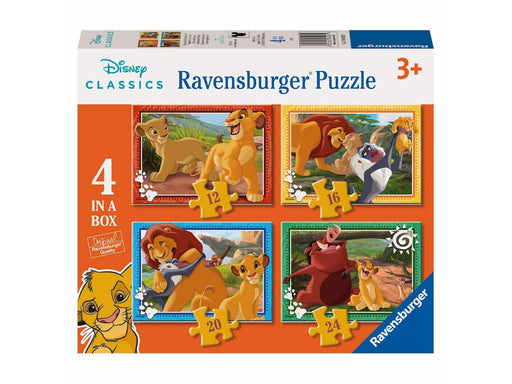 Ravensburger Disney Lion King Puzzle - 4 Puzzles 2D Puzzles