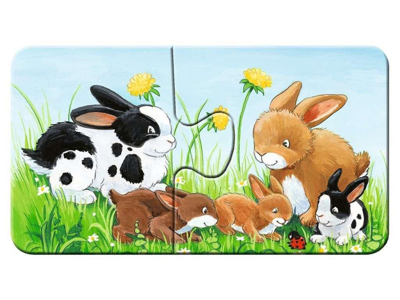 Ravensburger Farm Animal Families 9x2 pcs.