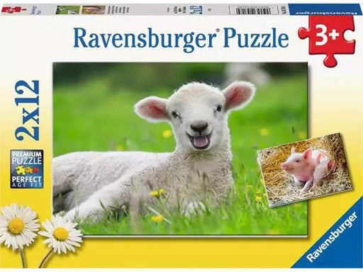 Ravensburger Farm Animals 2x12p