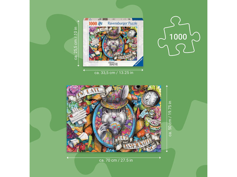 Ravensburger Fashionably Late (1000)