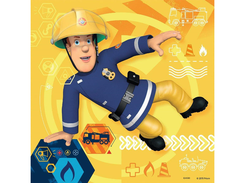 Ravensburger Fireman Sam Call Sam In Danger 3x49p