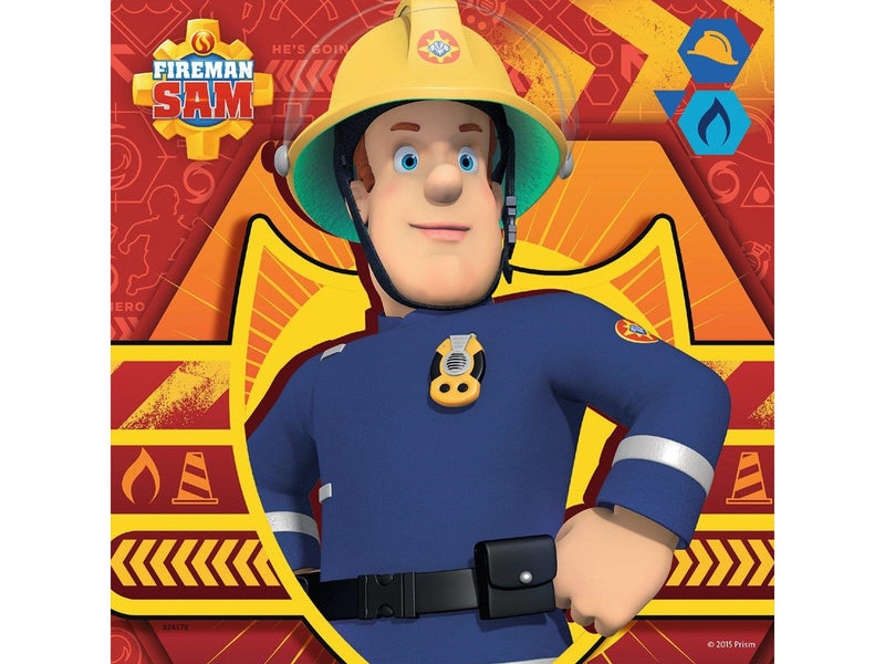 Ravensburger Fireman Sam Call Sam In Danger 3x49p