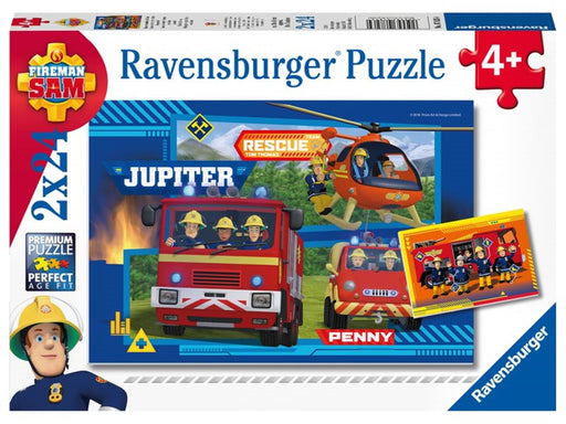 Ravensburger Fireman Sam To The Rescue 2x24p