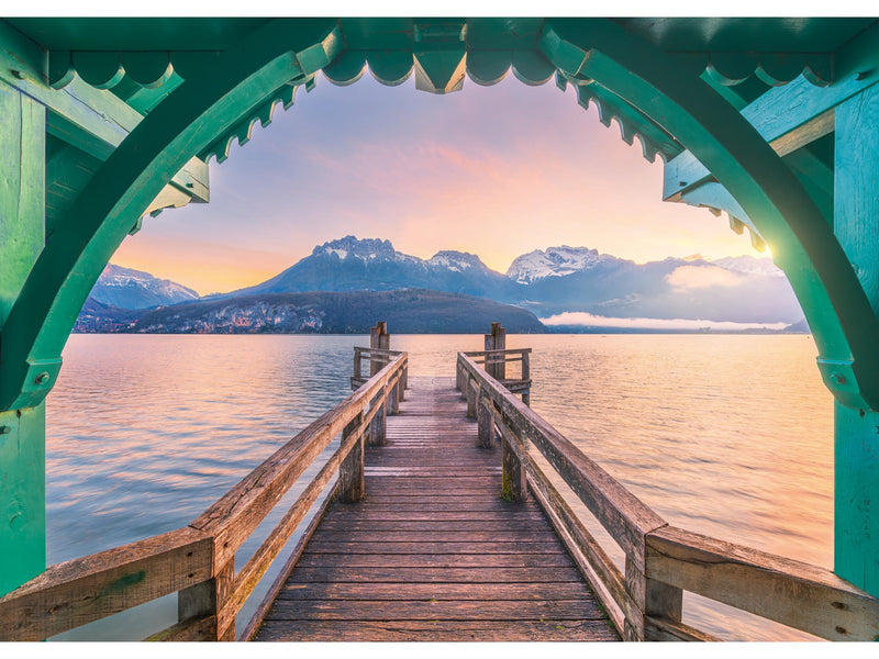 Ravensburger Footbridge at Lac d'Annecy (1000)