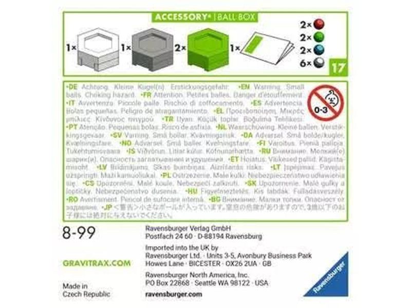 Ravensburger GraviTrax Accessory Ball Box