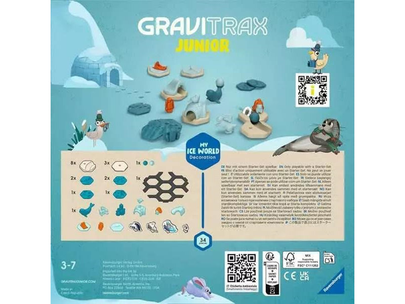 Ravensburger Gravitrax Junior Expansion Set Ice