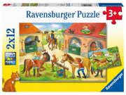 Ravensburger Happy Days At The Stables 2x12p