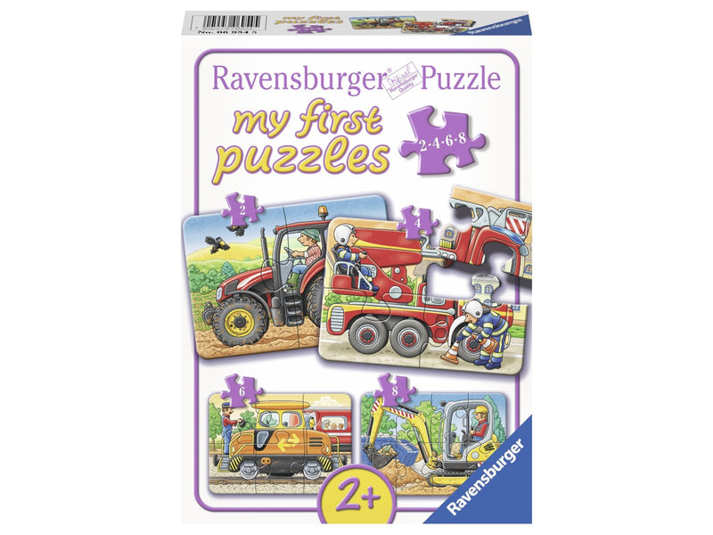 Ravensburger Hard At Work 2/4/6/8p