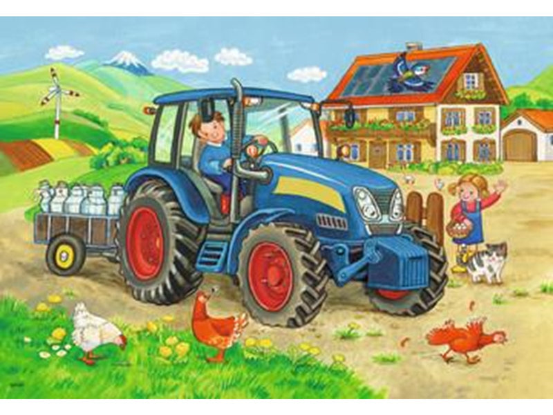 Ravensburger Hard At Work 2x12p