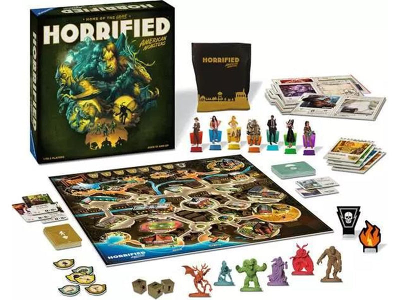 Ravensburger Horrified: Am. Monsters   EN