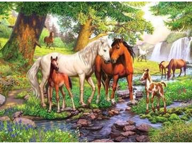 Ravensburger Horses By The Stream 300p