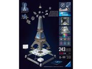 Ravensburger Iconics: Eiffelturm - mit Licht 3D Puzzle