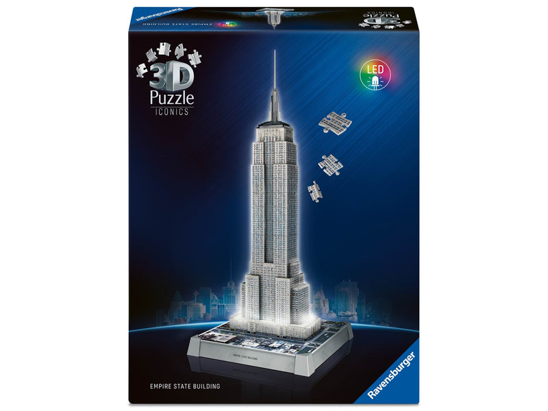 Ravensburger Iconics: Empire State Building - mit Licht 3D Puzzle