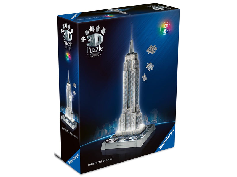 Ravensburger Iconics: Empire State Building - mit Licht 3D Puzzle