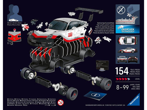 Ravensburger Iconics: Porsche 911 GT3 Cup 3D Puzzle
