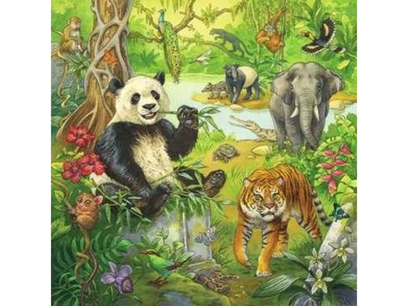 Ravensburger In The Jungle 3x49p