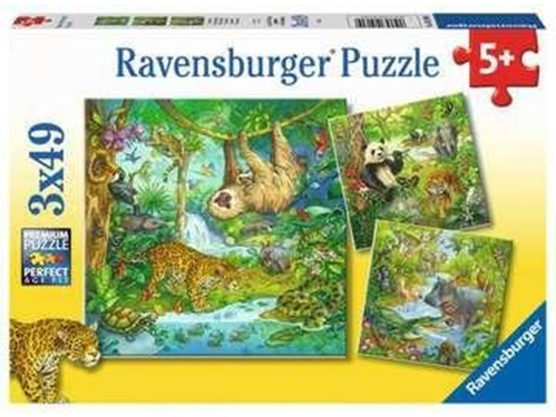 Ravensburger In The Jungle 3x49p