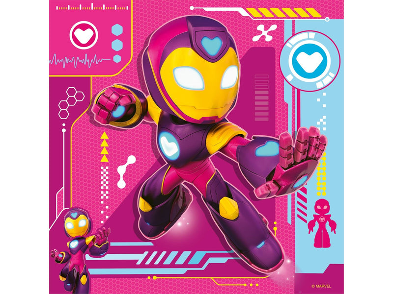 Ravensburger Iron Man & His Awesome Friends 3x49p