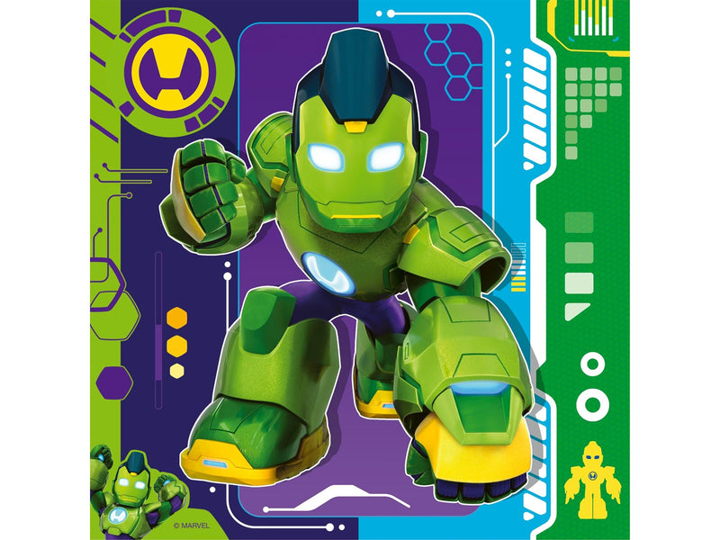 Ravensburger Iron Man & His Awesome Friends 3x49p