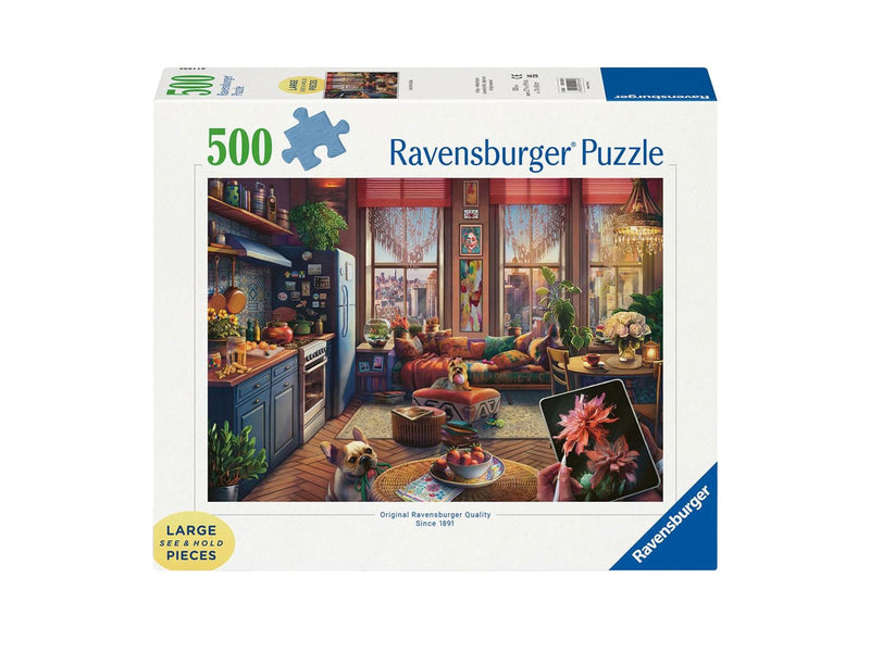 Ravensburger Jigsaw Puzzle Cozy Boho Studio 500pcs.