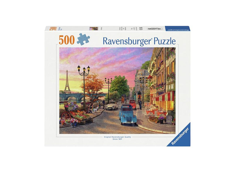 Ravensburger Jigsaw Puzzle Evening Atmosphere In Paris 500pcs.