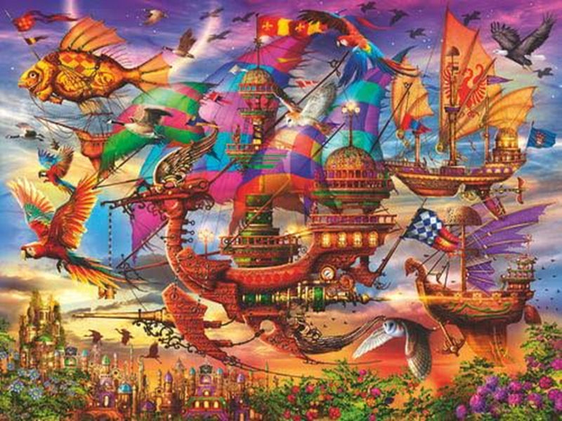 Ravensburger Jigsaw Puzzle The Flight - 1500 pcs. 2D Puzzles