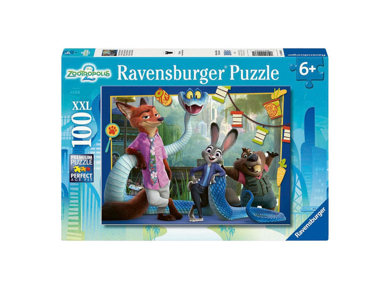 Ravensburger Jigsaw Puzzle Zootopia 2 - 100 XXL Pieces 2D Puzzles