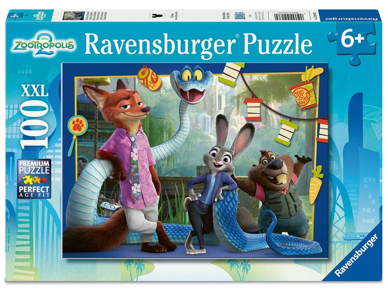 Ravensburger Jigsaw Puzzle Zootopia 2 - 100 XXL Pieces 2D Puzzles