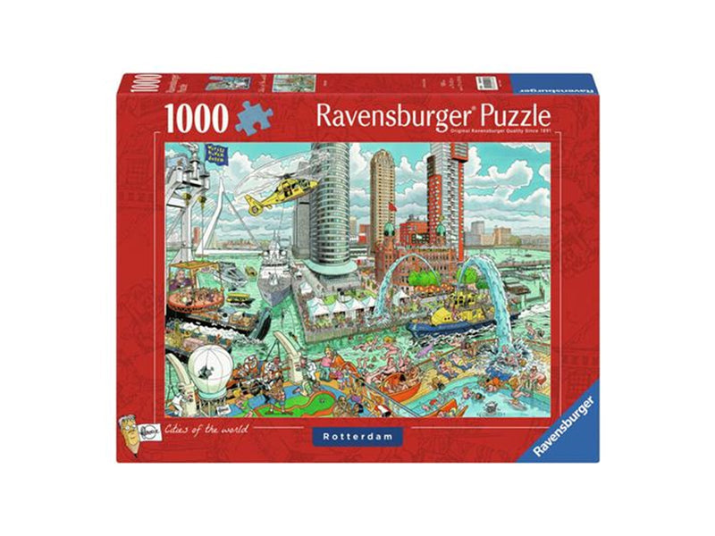 Ravensburger Jigsaw puzzle Fleroux Rotterdam 1000 pcs.