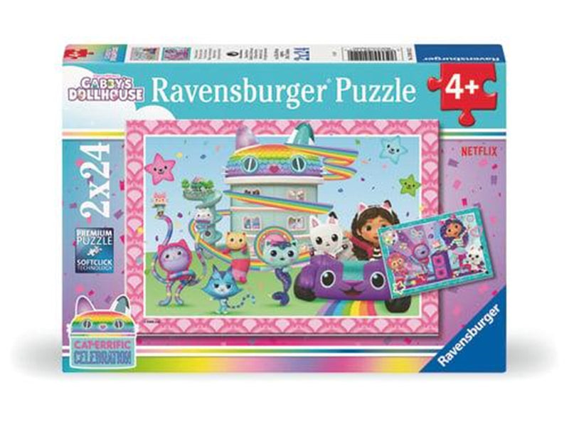 Ravensburger Jigsaw puzzle Gabby's Dollhouse 2x24 pcs. 2D Puzzles