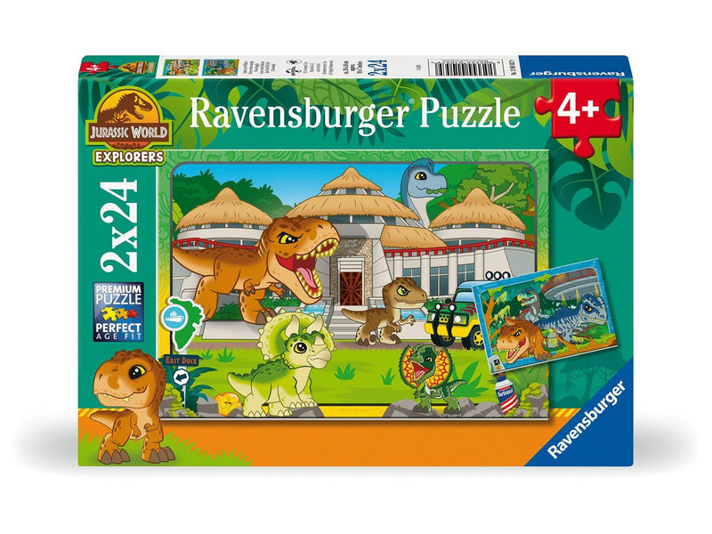Ravensburger Jurassic World Explorers 2x24p