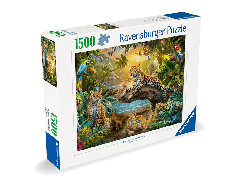 Ravensburger Leopard Family In The Jungle 1500p
