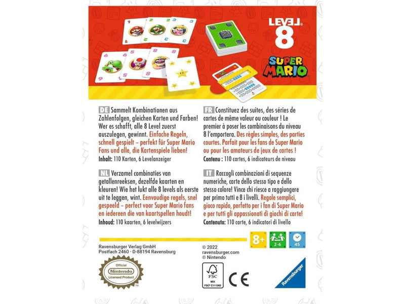 Ravensburger Level 8 - Super Mario Card Game