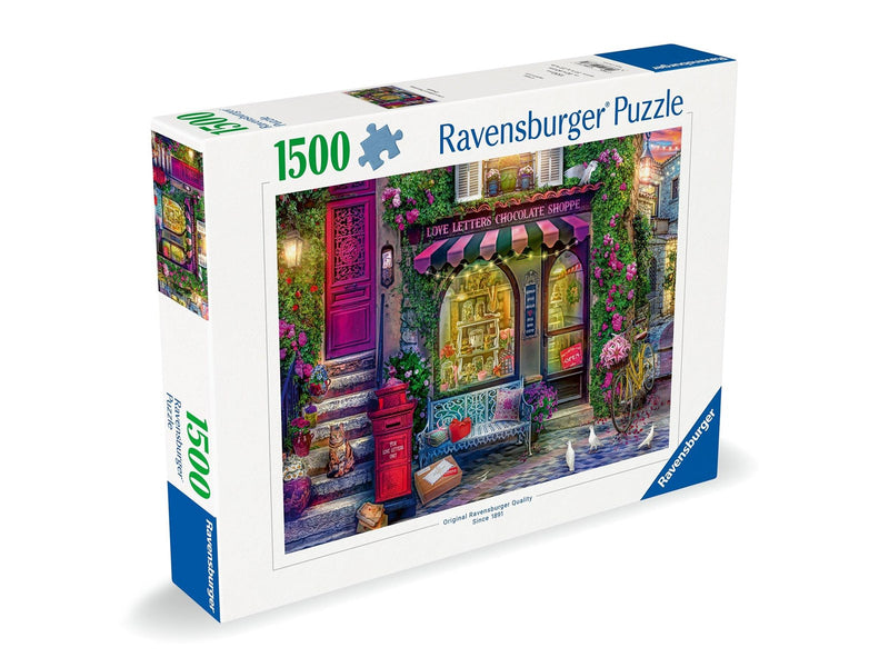 Ravensburger Love Letters Chocolate Shop 1500p